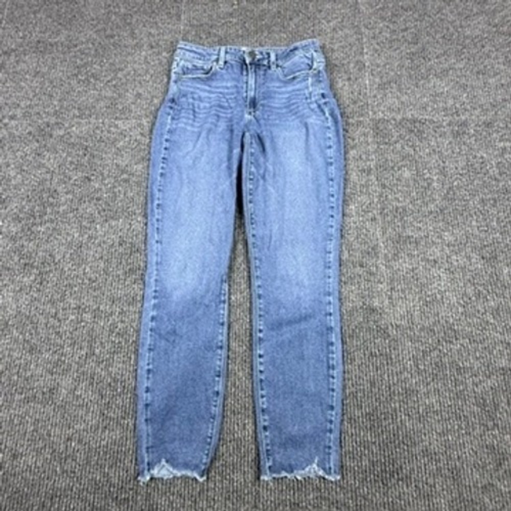 Paige Hoxton Ankle Tawnie Destructed High Rise Skinny Jeans Size 27 5106G87-653